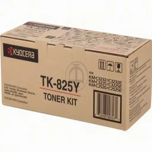 KYOCERA TK-825Y cartucho de tóner 1 pieza(s) Original Amarillo