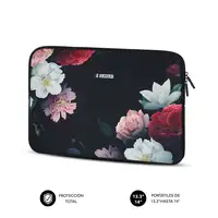 Funda Ordenador Neopreno Trendy Sleeve Neo Flowers 13,3 a 14\
