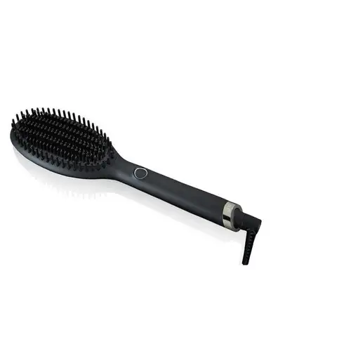 Cepillo alisador de pelo negro, iónico, 185ºC, Glide Professional Hot Brush GHD