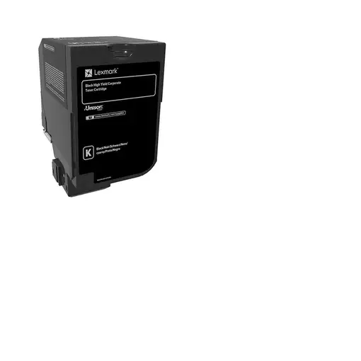 Lexmark 74C2HKE cartucho de tóner 1 pieza(s) Original Negro