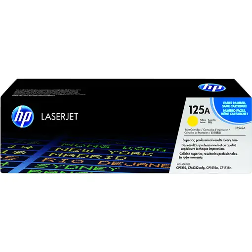 HP Cartucho de tóner original LaserJet 125A amarillo