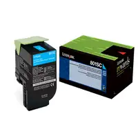 Lexmark 802SC cartucho de tóner 1 pieza(s) Original Cian
