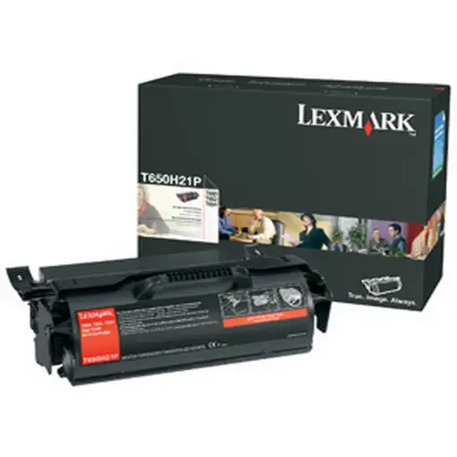 Lexmark T650H80G cartucho de tóner 1 pieza(s) Original Negro Lexmark T650H80G cartucho de tóner 1 pieza(s) Original Negro