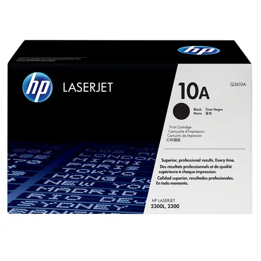 HP 10A Black Original LaserJet Toner Cartridge cartucho de tóner 1 pieza(s) Negro