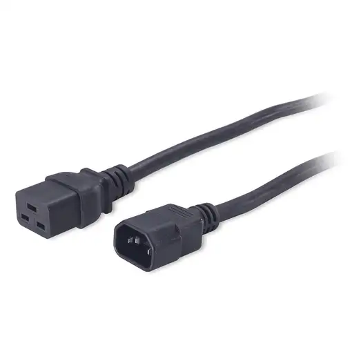 APC C19/C14 2m Negro 1,98 m IEC C14 C19 acoplador