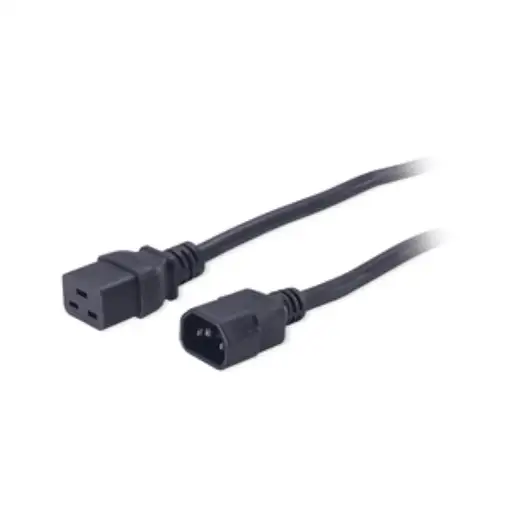 APC C19/C14 2m Negro 1,98 m IEC C14 C19 acoplador