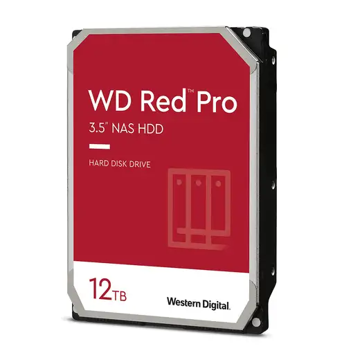 Western Digital Red Pro disco duro interno 12 TB 7200 RPM 256 MB 3.5'' Serial ATA I