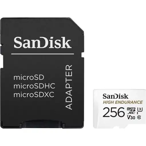 SanDisk High Endurance 256 GB MicroSDXC UHS-I Clase 10
