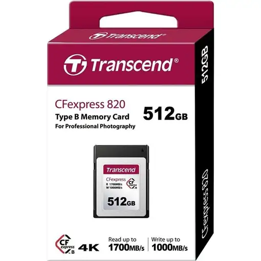 Transcend CFexpress 820 512 GB NAND