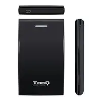 TooQ CAJA HDD 2,5\ SATA A USB 2.0/USB 3.0 NEGRA