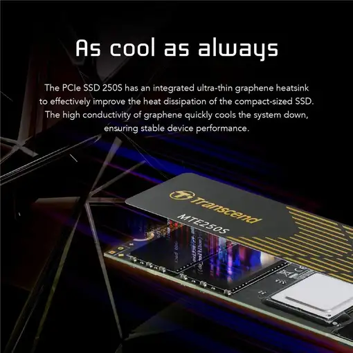 Transcend 250S 2 TB M.2 PCI Express 4.0 NVMe 3D NAND