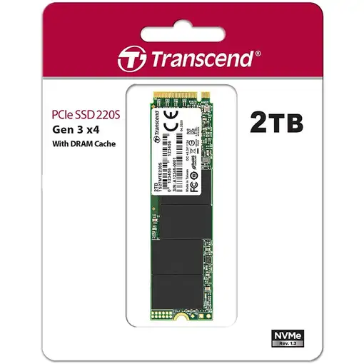 Transcend 220S 2 TB M.2 PCI Express 3.0 NVMe 3D NAND