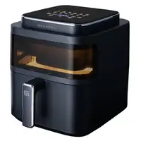Freidora de aire de 6L y 1400W con 12 programas de cocina predefinidos
