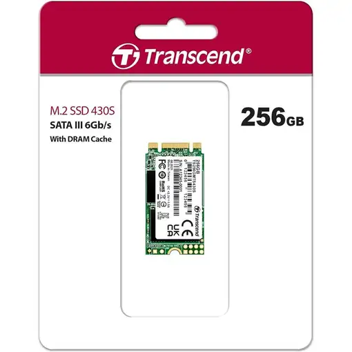 Transcend 430S 256 GB M.2 Serial ATA III 3D NAND