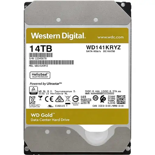 Western Digital Gold WD SATA HDD de nivel empresarial