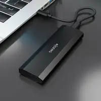 AISENS Caja Externa M.2 (NGFF) ASM2-028B NVMe a USB3.2 Gen2, Negra