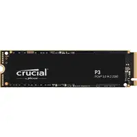 Crucial P3 500 GB M.2 PCI Express 3.0 NVMe 3D NAND