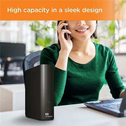 Western Digital Elements WDBWLG0080HBK-EESN disco duro externo 8 TB Micro-USB B 3.
