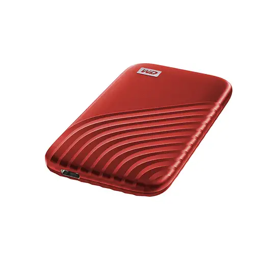 Western Digital My Passport 2 TB USB Tipo C 3.2 Gen 2 (3.1 Gen 2) Rojo