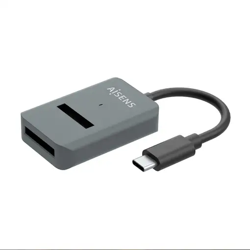 AISENS USB-C Dock M.2 (NGFF) ASUC-M2D012-GR SATA/NVMe A USB3.1 Gen2, Gris