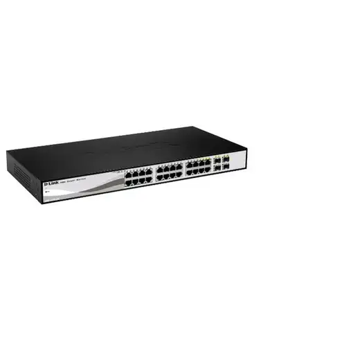 D-Link DGS-1210-26 switch Gestionado L2 Gigabit Ethernet (10/100/1000) 1U Negro, G