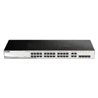 D-Link DGS-1210-28 switch Gestionado L2 Gigabit Ethernet (10/100/1000) 1U Negro D-Link DGS-1210-28 switch Gestionado L2 Gigabit Ethernet (10/100/1000) 1U Negro