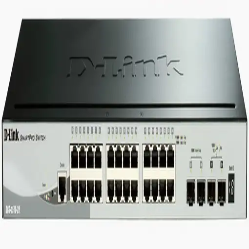 D-Link DGS-1510 Gestionado L3 Gigabit Ethernet (10/100/1000) Negro