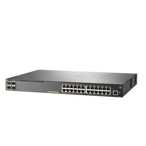 HPE Aruba 2930F 24G PoE+ 4SFP Gestionado L3 Gigabit Ethernet (10/100/1000) Energía