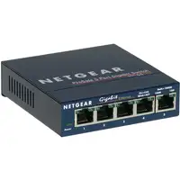 NETGEAR GS105 No administrado Gigabit Ethernet (10/100/1000) Azul