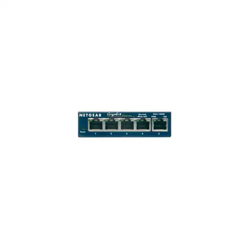 NETGEAR GS105 No administrado Gigabit Ethernet (10/100/1000) Azul
