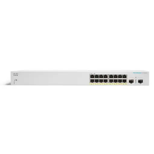 Cisco CBS220-16P-2G Gestionado L2 Gigabit Ethernet (10/100/1000) Energía sobre Eth