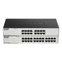 D-Link GO-SW-16G No administrado L2 Gigabit Ethernet (10/100/1000) 1U Negro