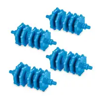MPM MMS-01 masajeador Pie Azul, Blanco