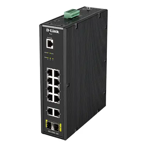 D-Link DIS-200G-12S switch Gestionado L2 Gigabit Ethernet (10/100/1000) Negro
