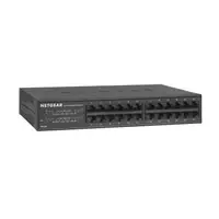 NETGEAR GS324 No administrado Gigabit Ethernet (10/100/1000) Negro NETGEAR GS324 No administrado Gigabit Ethernet (10/100/1000) Negro