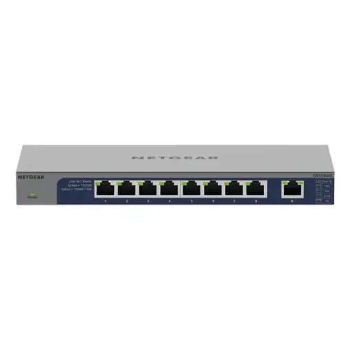 NETGEAR GS108MX-100EUS switch No administrado L2 Gigabit Ethernet (10/100/1000) Mo