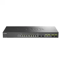 D-Link DXS-1210-12TC switch Gestionado L2/L3 10G Ethernet (100/1000/10000) 1U Negr