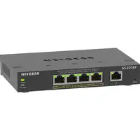 NETGEAR 5-Port Gigabit Ethernet PoE+ Plus Switch (GS305EP) Gestionado L2/L3 Gigabi