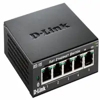 D-Link DES-105 No administrado L2 Negro