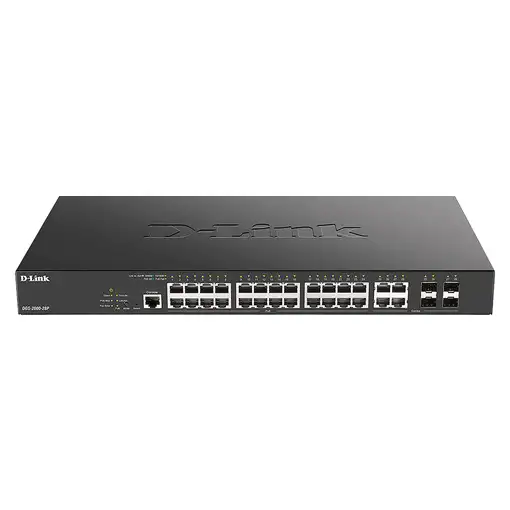 D-Link DGS-2000-28P switch Gestionado L2/L3 Gigabit Ethernet (10/100/1000) Energía