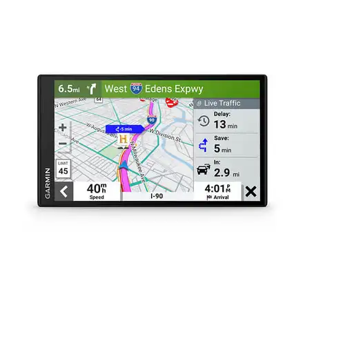 Garmin DriveSmart 76 navegador Fijo 17,8 cm (7") TFT Pantalla táctil 239,6 g Negro