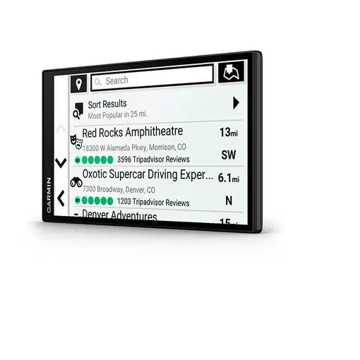 Garmin DriveSmart 76 navegador Fijo 17,8 cm (7") TFT Pantalla táctil 239,6 g Negro