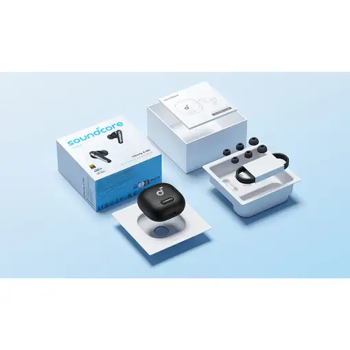 Soundcore Liberty 4 NC Auriculares Inalámbrico Dentro de oído Llamadas/Música Blue