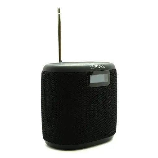 Pure Woodland Mini Portátil Digital Negro