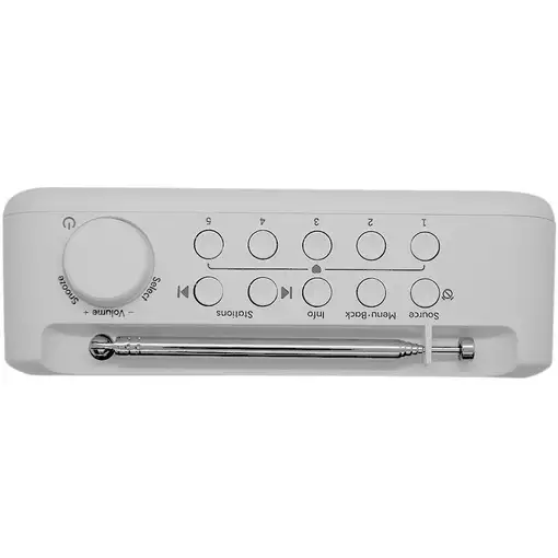 Pure Elan One 2 Portátil Digital Blanco