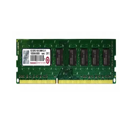 Transcend 8GB DDR3 1600MHz ECC-DIMM 11-11-11 2Rx8 módulo de memoria 2 x 8 GB