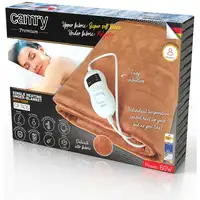 Calienta Camas Eléctrico 150 x 80cm, 8 Niveles Temperatura,  CR7435, Camry