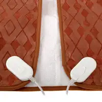 Calienta Camas Eléctrico Doble 150 x 160cm, 8 Niveles Temperatura, CR7436, Camry