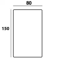 Calienta Camas Eléctrico, Medidas 150x80 cm,Temporizador, Lavable, EB1135, Briebe