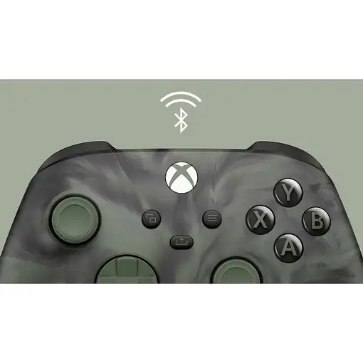 Microsoft QAU-00104 mando y volante Negro, Verde Bluetooth/USB Gamepad Analógico/D